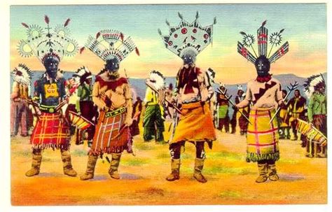 Southwest Apache Devil Dancers in Olden Times - Native Americans in Olden Times for Kids