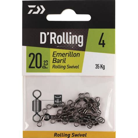 Emerillón daiwa classic rolling swivel