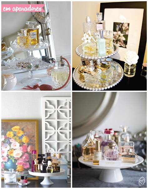 3 ideias para organizar seus perfumes Casa das Amigas Decoração