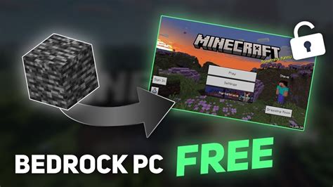 Minecraft Bedrock Edition For Pc Free Youtube