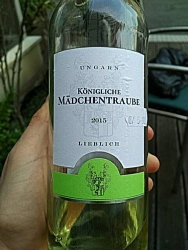 Wein Haus K Nigliche M Dchentraube Lieblich Vivino Deutschland