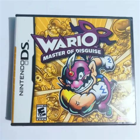 Wario Master Of Disguise Nintendo Ds Nuevo Sellado Envío gratis