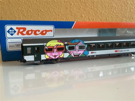 Roco 44891 SBB 2 Kl EW IV grün Familienwagen WS Kaufen auf Ricardo