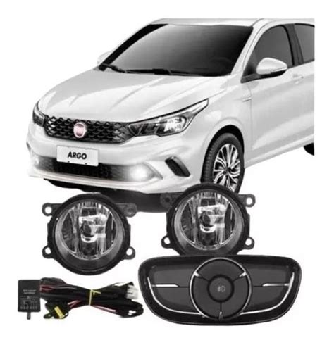 Kit Farol Milha Fiat Argo 2020 Botao Original Mercado Livre