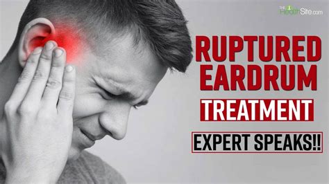 Ruptured Eardrum What Treatment According To Expert Should Be Done For