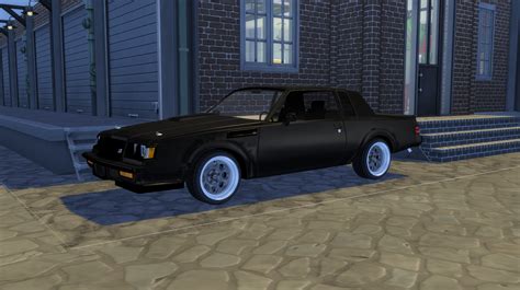 Modern Crafter Cc The Sims 4 1987 Buick Gnx ~ Polycount 44558