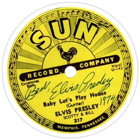 Sun Records Stickers By Steve Dunkley Redbubble