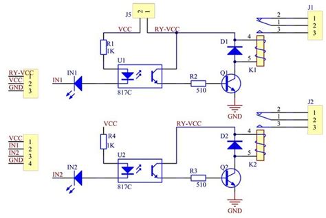 12v Relay Module Circuit Diagram