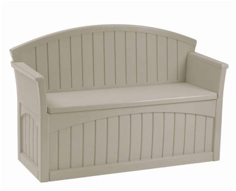 Plastic Outdoor Storage Bench - Outdoor Patio Storage Bench