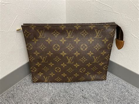 【傷や汚れあり】louis Vuitton ルイ・ヴィトン ポッシュ・トワレ モノグラム M47542 セカンドバッグ クラッチバッグ