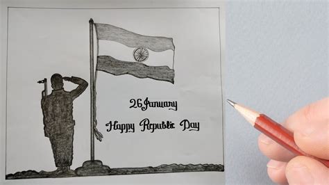 Drawing For Republic Day Easy Beautiful Special Republic Day