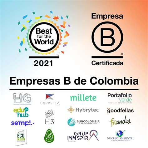 Reconocimiento Como Una De Las Mejores Empresas B Para El Mundo