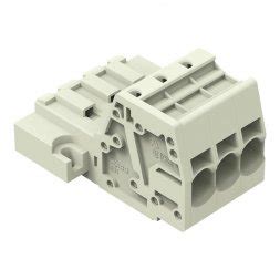 Wago Conductor Male Connector Push In Cage