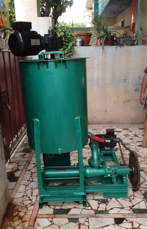 Mild Steel 20 Meter 1 HP Grout Pump For Cement Grouting At Rs 150000