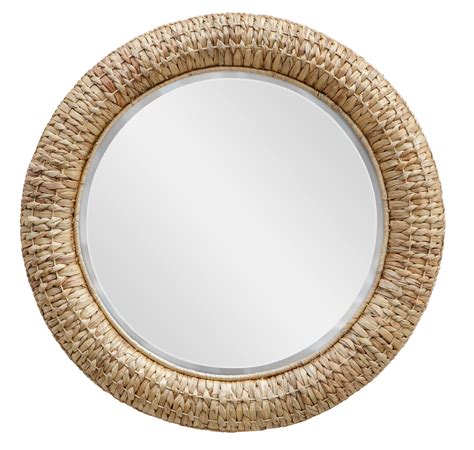 Birch Lane Janie Seagrass Round Wall Mirror Wayfair Canada