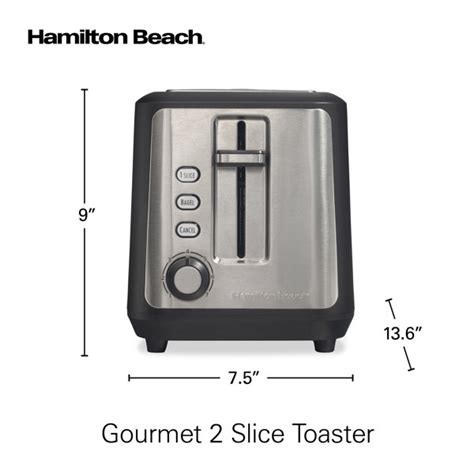 Hamilton Beach® Gourmet 2 Slice Toaster And Reviews Wayfair