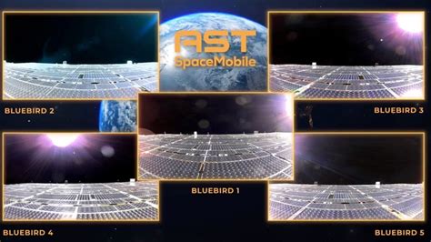 Los satélites de comunicaciones móviles AST SpaceMobile se han