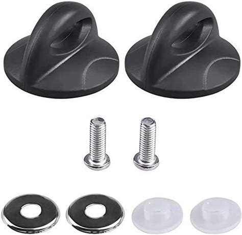 2 Pack Pot Lid Top Replacement Knob Sector Style Kitchen Cookware Universal Replacement Pan Lid