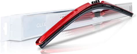 Amazon Clix Wipers 20 Red Chrome Automotive Replacement Wiper