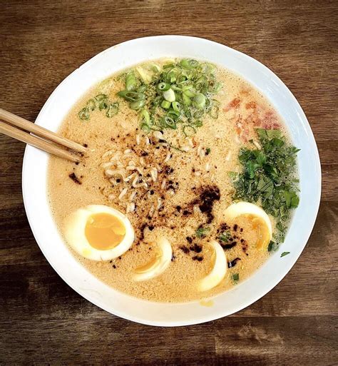 Home Cooking Vs Fast Food On Twitter Homemade Miso Ramen W Black