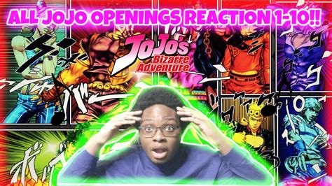 Non Jojo S Fan Reaction First Time Reacting To All Jojo S Bizarre