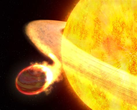 Hot Jupiter Wasp 12b Is Spiraling In Toward Its Star Study Scinews