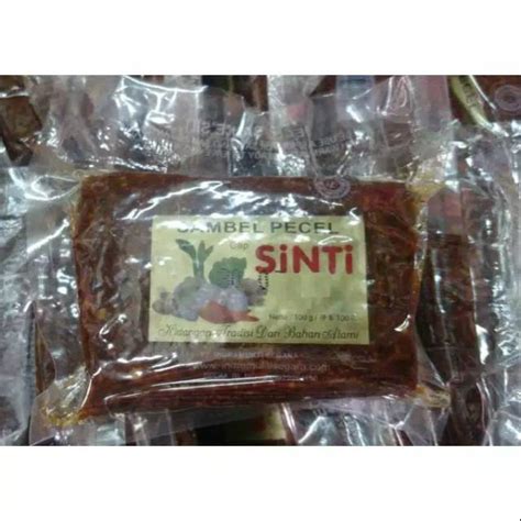 Jual KangSayur SAMBAL PECEL SINTI Kemasan 200 Gram Shopee Indonesia