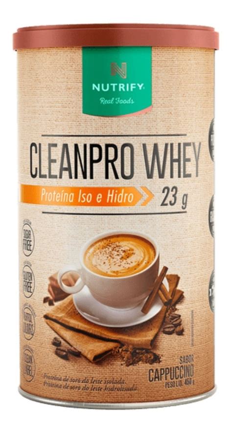 Cleanpro Whey Proteina Iso E Hidro G Nutrify Frete Gr Tis