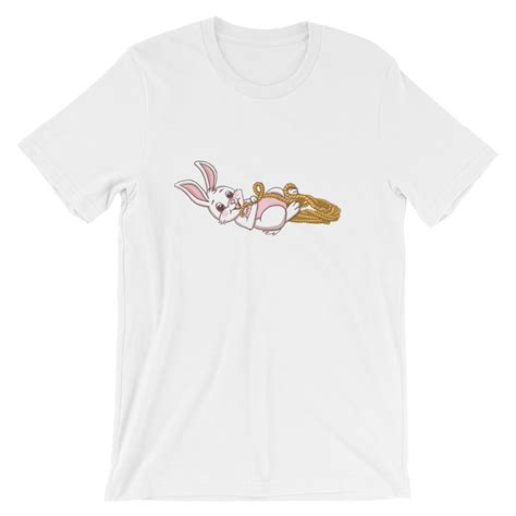 Rope Bunny T Shirt Unisex Getnaughtee