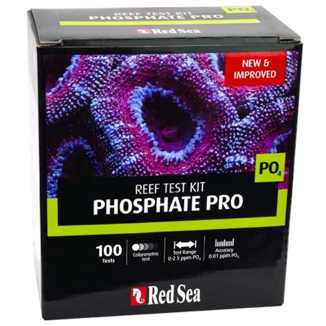 Red Sea Phosphat Pro Test Set Tests Meerwasseraquaristik Bart