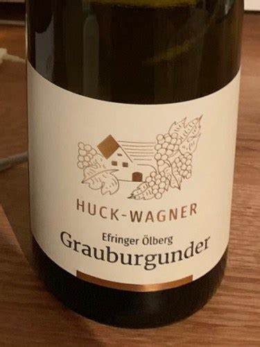 Huck Wagner Efringer Lberg Grauburgunder Vivino Us