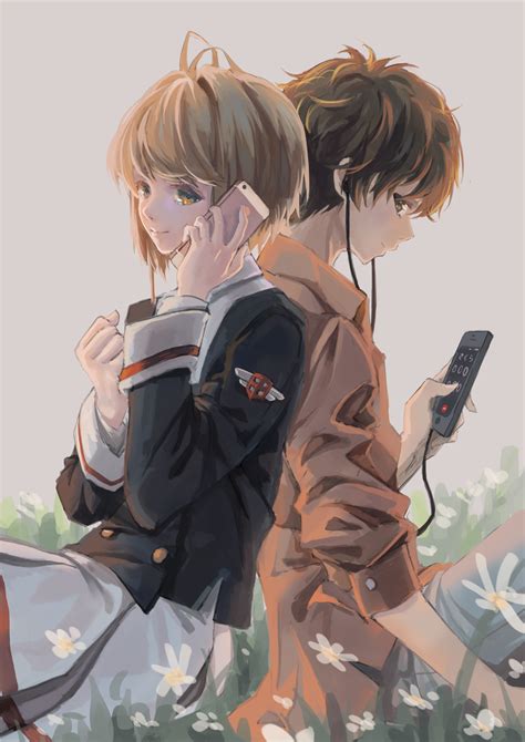 Kinomoto Sakura And Li Xiaolang Cardcaptor Sakura Drawn By Xiaobanbei