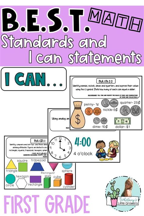 First Grade Math Standards Nys