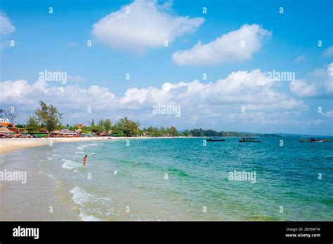 Serendipity Beach, Sihanoukville, Preah Sihanouk Province, Cambodia ...