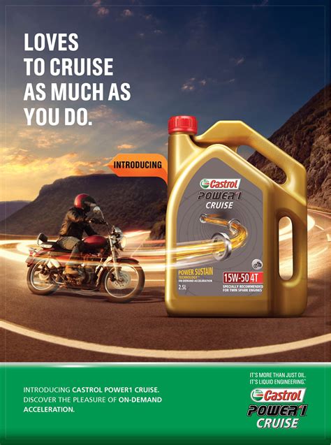 Castrol Power Cruise With Power Sustain Technology Launched In India