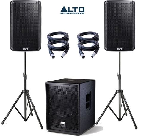 Alto Truesonic Ts A Sub A Power Pack W Active Sound System