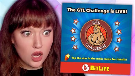 HOW TO DO THE GTL CHALLENGE IN BITLIFE YouTube