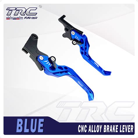 Trc Trading Brake Lever With Lock Cnc Alloy Set For Raider Rusi