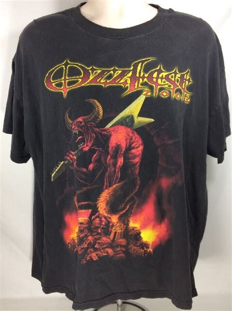 True Vintage Ozzfest Concert T Shirt Tour Size Gem