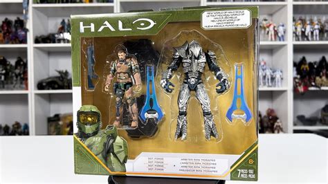 World Of Halo Series Sgt Forge And Arbiter Ripa Moramee Unboxing