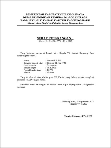 Doc Format Surat Pernyataan Kesediaan Mengikuti Lomba Dokumen Tips