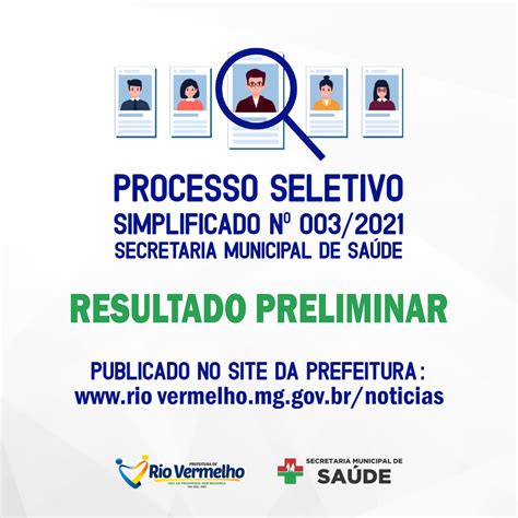 Resultado Preliminar Do Processo Seletivo Simplificado Nº 0032021