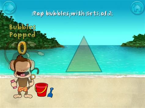 Monkey Math School Sunshine by THUP Games