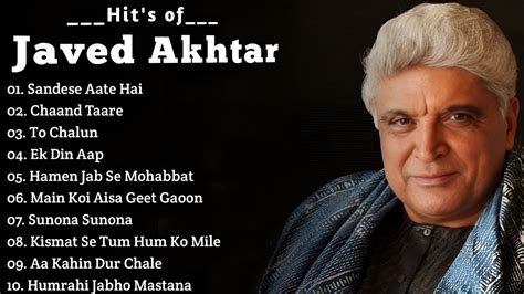 Javed Akhtar S Super Hits Songs Audio Jukebox Old Is Gold World