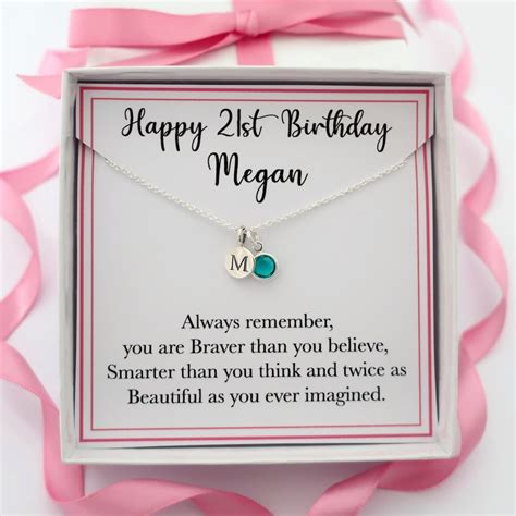 21 Birthday Jewelry - Etsy