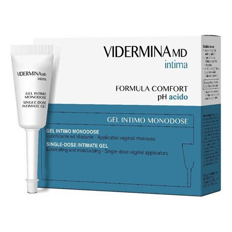 Vidermina Intima Gel Intimo Monodose 6 Pz Redcare