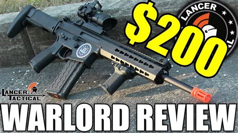 Another Good Beginner Airsoft Gun Lancer Tactical Warlord Review