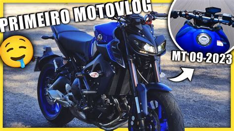 PILOTANDO A YAMAHA MT 09 2023 PELA PRIMEIRA VEZ YouTube