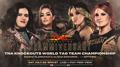 Malisha Vs Spitfire For The Knockouts World Tag Team Titles Set For