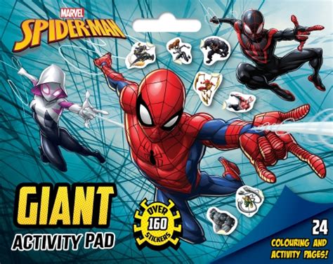 The Store Spider Man Giant Activity Pad Marvel Book The Store